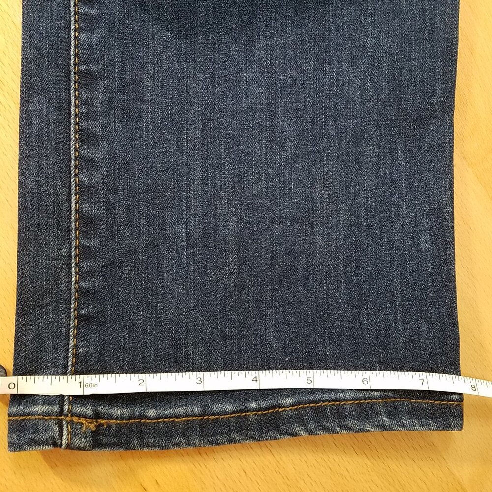 Lee Women’s Dark Wash Jeans 14M Straight Leg Mid Rise NWT!!!! - Picture 9 of 16